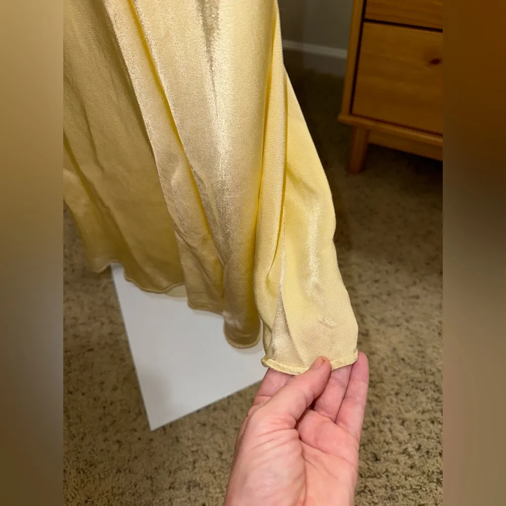 SHONA JOY LA LUNE RUCHED HALTER MAXI DRESS‎ in Lemon 10 - Image 8