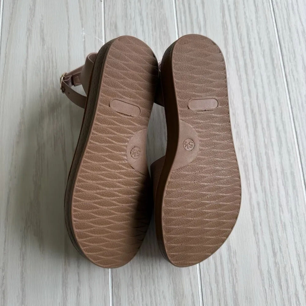 Top Moda Rowen 75 Blush Nubuck Sandals Size 5.5 New - Image 2