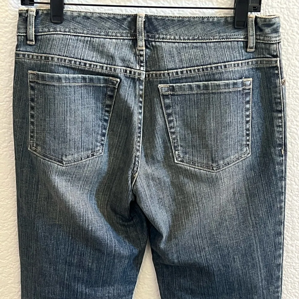 Embroidered Embellish Denim Jeans Size 29 - Image 6