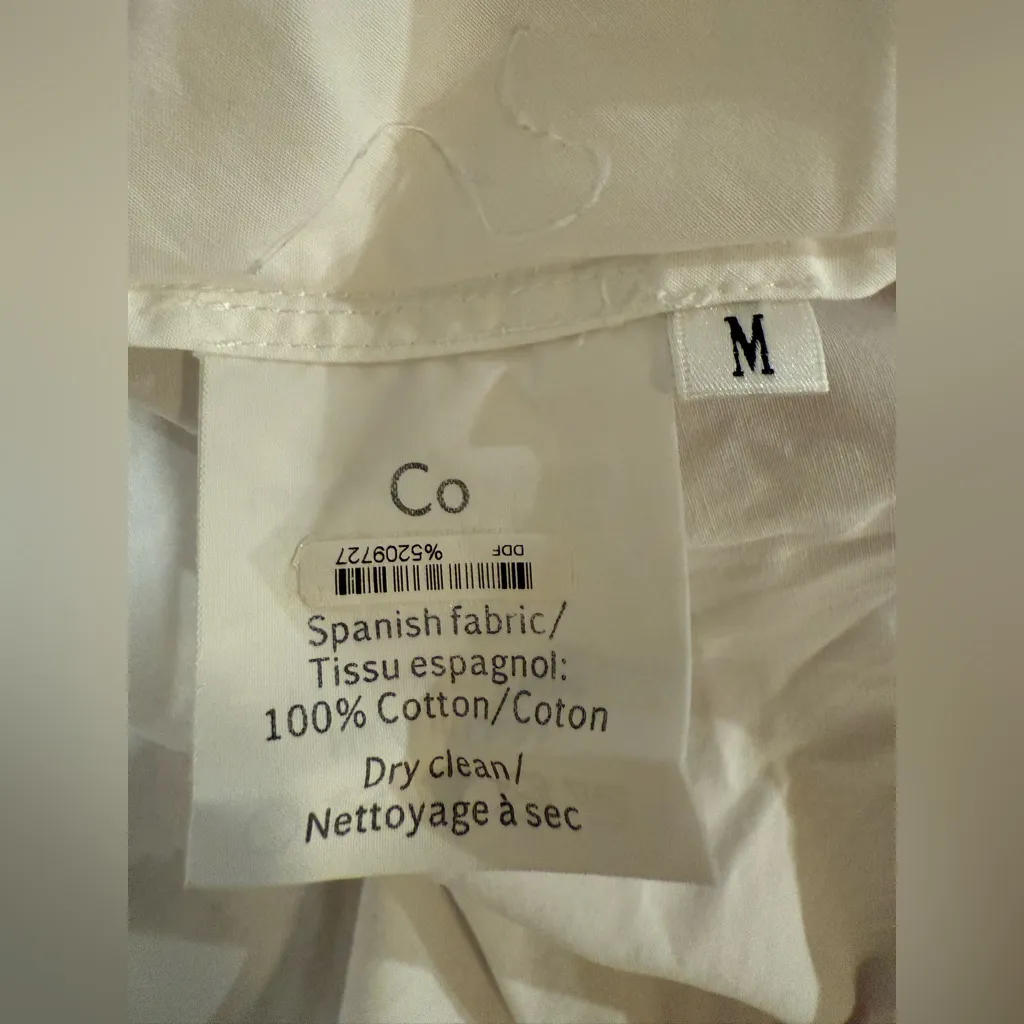 CO Women's White Pleated Button - Image 11