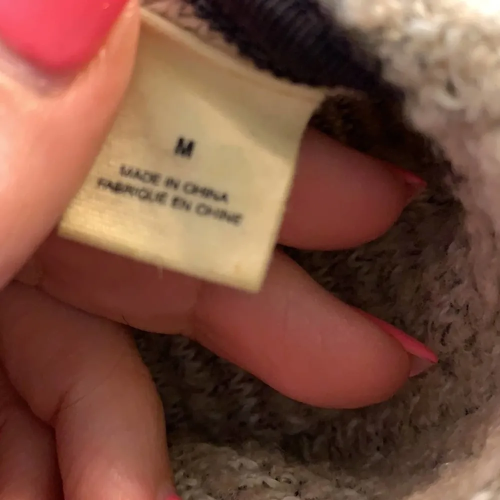 Anthropologie Angel Of The North Wool Blend Drape Open Tan/Cream/Gray Cardigan - Image 4