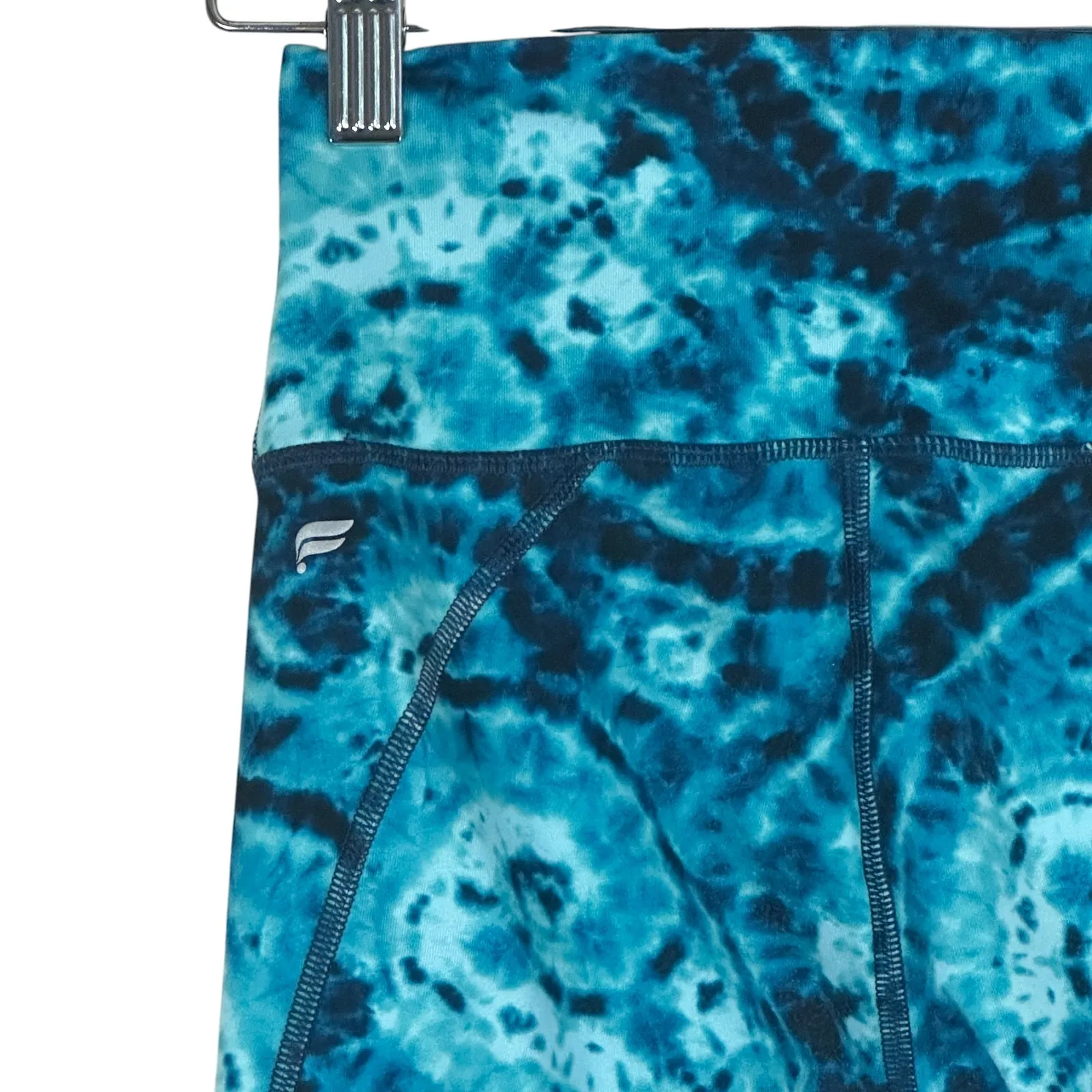 Fabletics Define PowerHold Leggings Womens XXS Tide Pool Blue Athleisure Yoga - Image 7