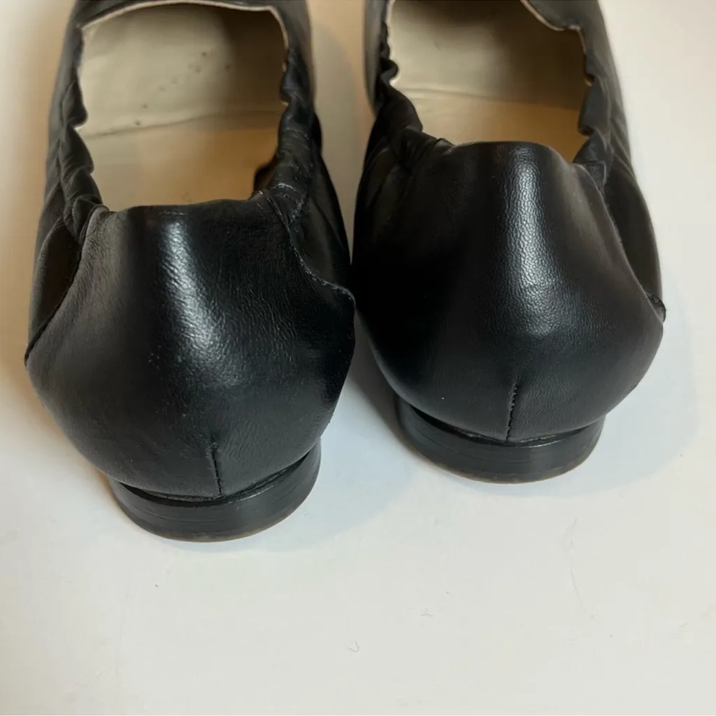 AGL Attilio Giusti Leombruni Flats Black Leather
Studded Women's 37.5 US 7.5 Size undefined - Image 6