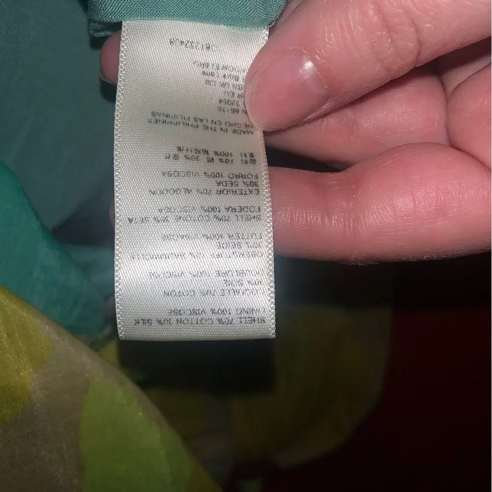 Caroline Tiered Maxi Dress color block anthropologie silk boho spring classic - Image 13