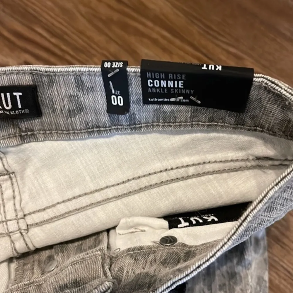 NEW Kut From The Kloth Skinny Leopard Grey Cheetah - Image 48