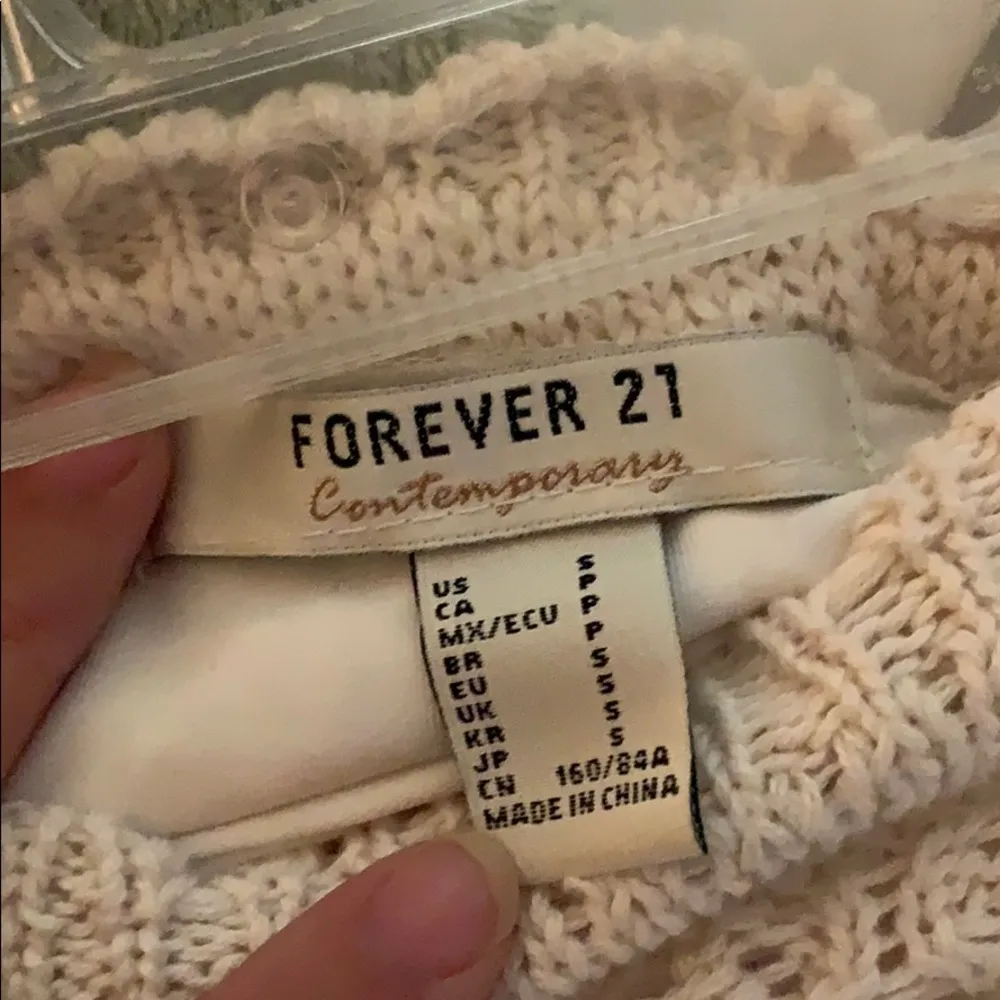 Boho knit strapless dress w/ string waist tie 💓 - Image 3