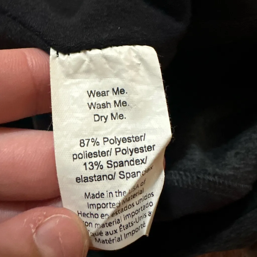 Beyond Yoga So Slashed High Waisted Midi Legging darkest night size small - Image 4