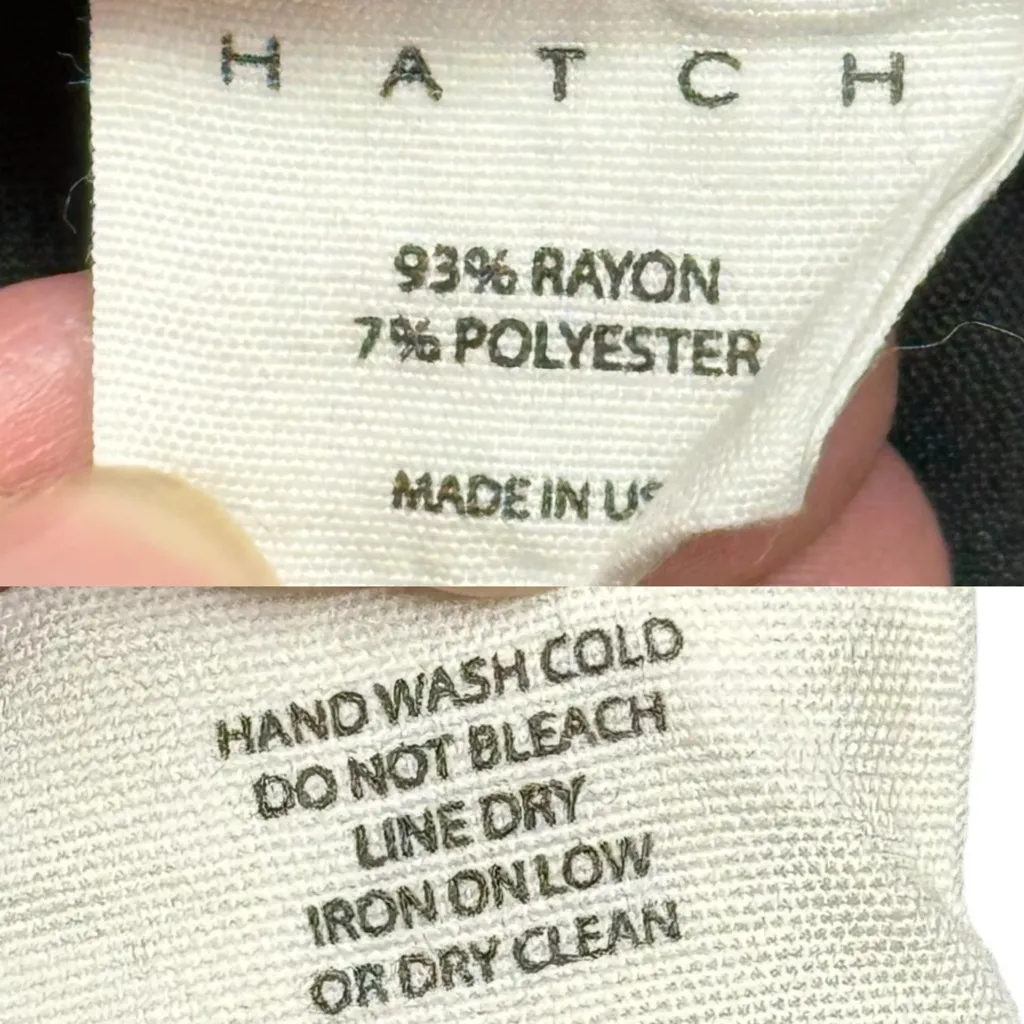 Hatch Maternity Jumpsuit Wallis Wrap Jumper Gray 3/4 Sleeve V - Image 14