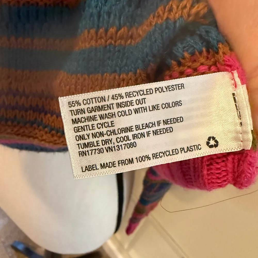 Wild Fable | Colorful Striped Sweater - Image 2