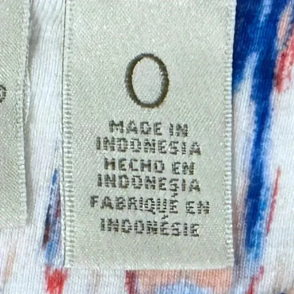 Chico's Zenergy Ikat Seam Detail Tunic Coastal Blue Top Women’s Small Shirt - Image 7