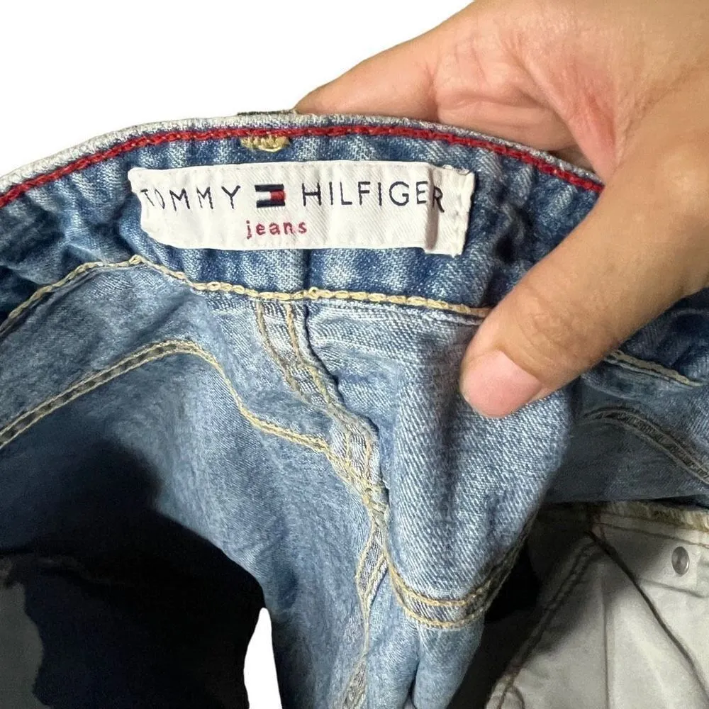 Vintage Y2K Tommy Hilfiger Jean Skirt Size 10 - Image 6