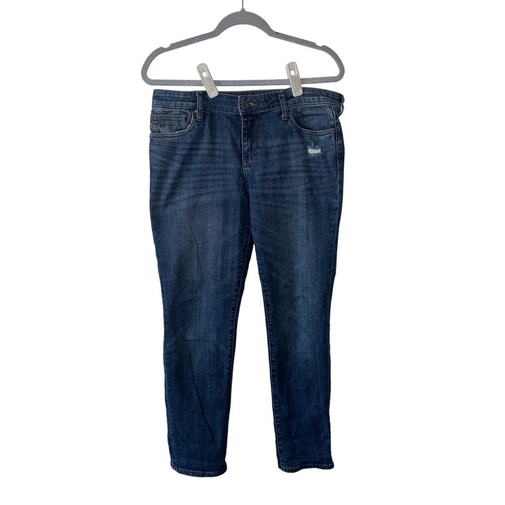 KUT Catherine High Rise Boyfriend Jean Size 8 - Image 2