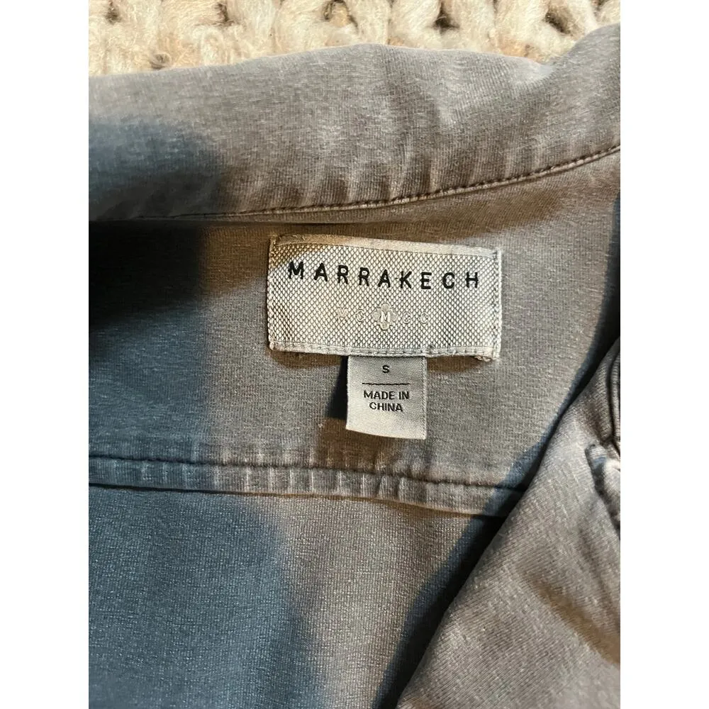 Marrakech rider moto jacket gray size small - Image 6