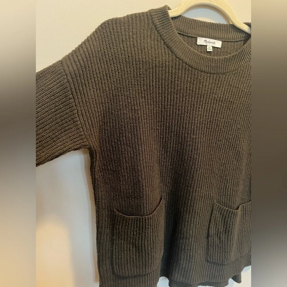 Madewell Patch Pocket Pullover Sweater - Image 4