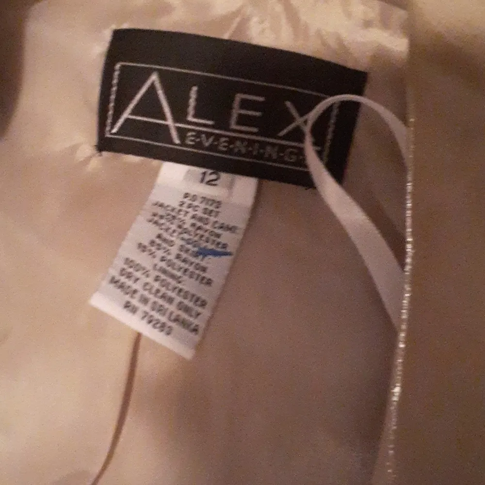 Alex Evenings Two Piece Dress Set SIZE 12 - Image 4