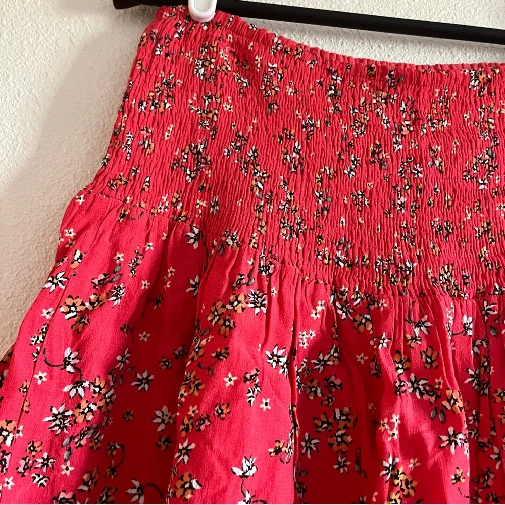 NWT Lost + Wander Pink Floral Skirt Size Medium - Image 3