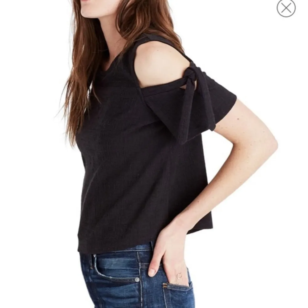 Madewell skylar cold shoulder top XS - Image 2