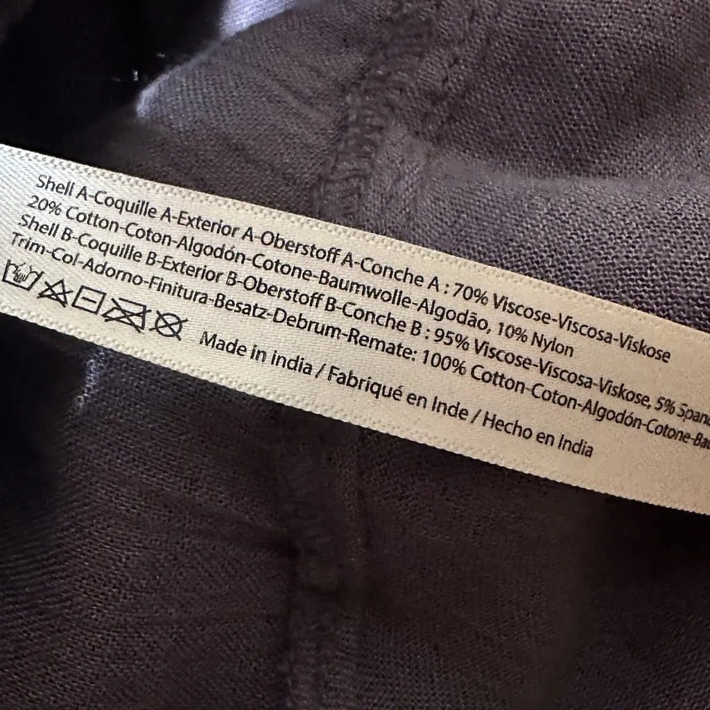 Free People FP One Adella Slip Mini Dress Medium Gray Boho Festival - Image 9