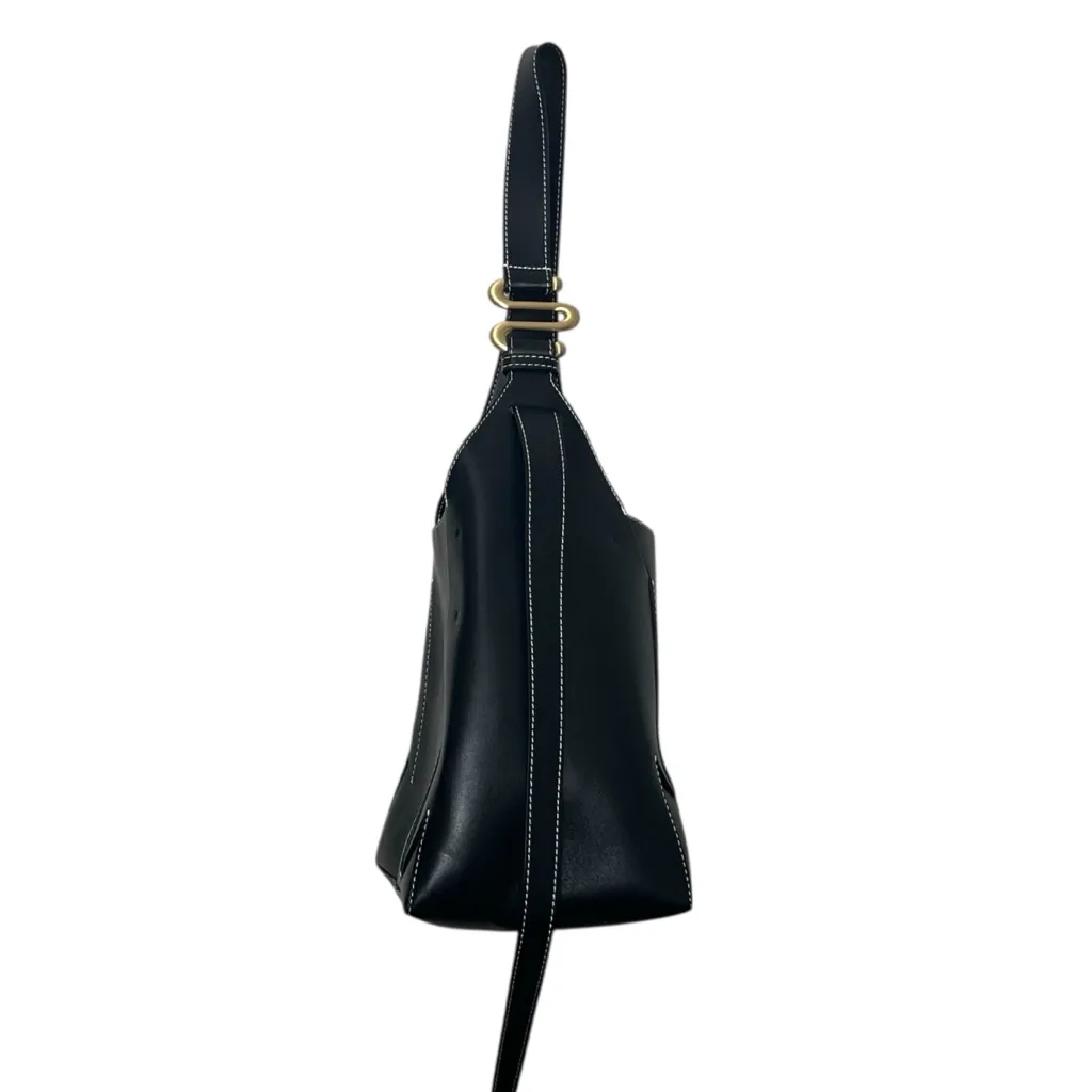 Cult Gaia Simona Bag Women’s Black Leather Shoulder Purse Modern - Image 4