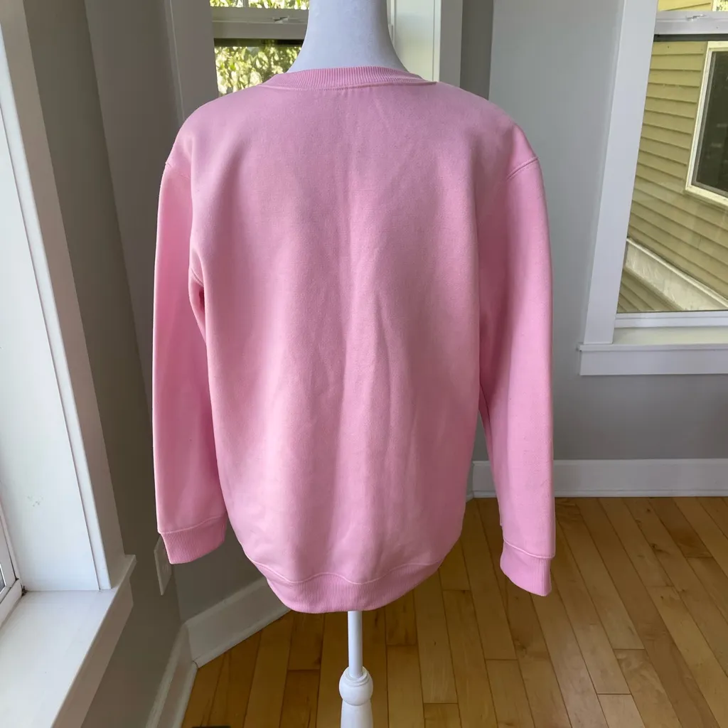Pink Kill Them With Kindness Crewneck Sweatshirt Size Large - Image 3