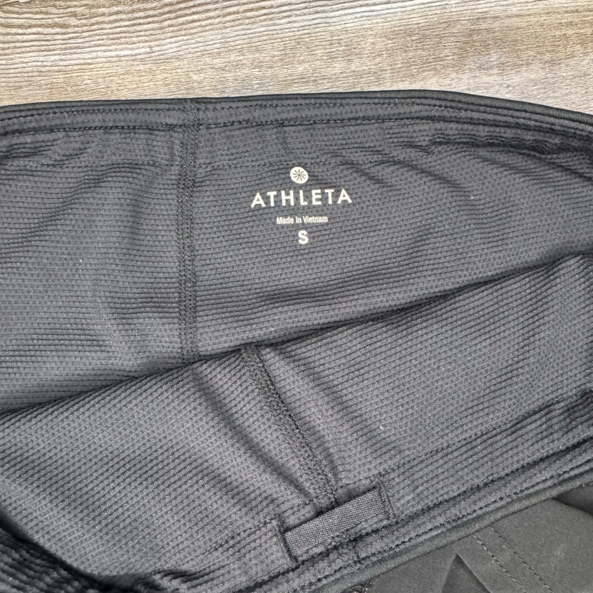 Athleta Womens Black Athletic Tennis Golf Skort Skirt Mesh Workout Size S Small - Image 3