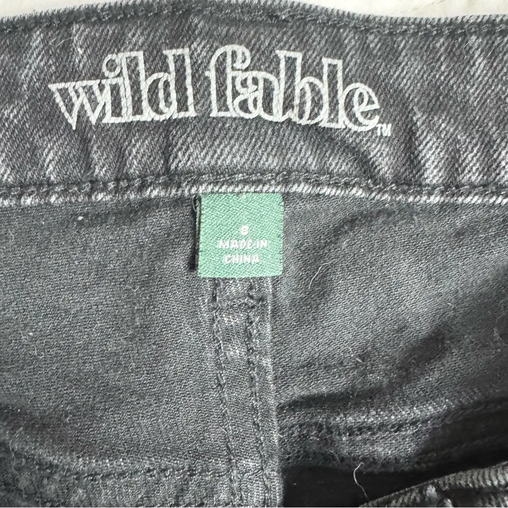 Wild Fable Jeans Womens Size 5 Faded Black
Destroyed High Rise Skinny Grunge - Image 3