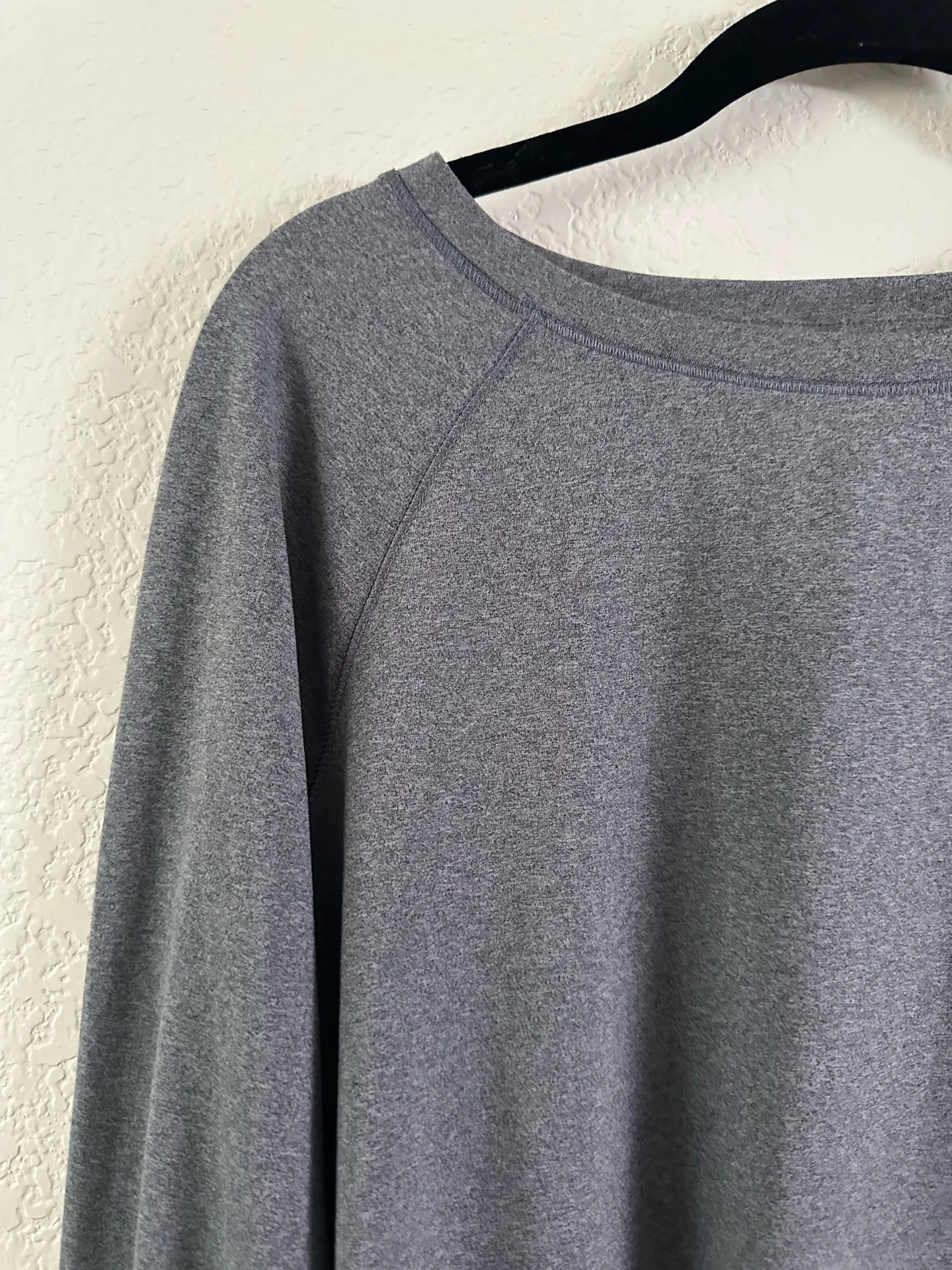 All In Motion Grey Medium Long Sleeve Athletic Crewneck Tee with Thumbholes - Image 2