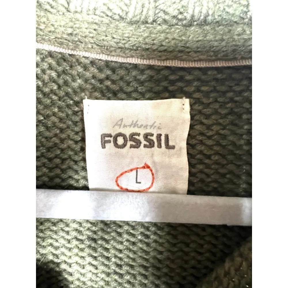 Fossil ‎ rabbit hair sweater - Image 5