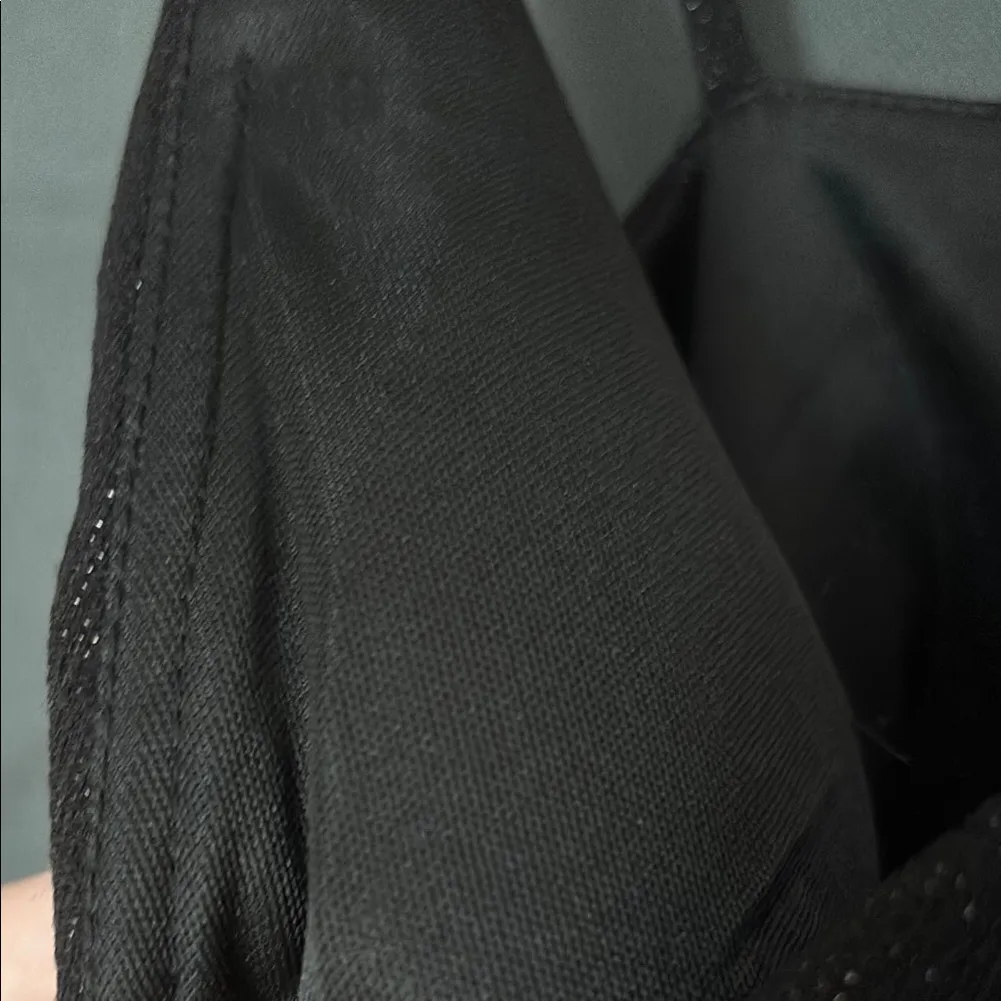 Windsor Black Mini Dress with Zipper Detail - Image 5