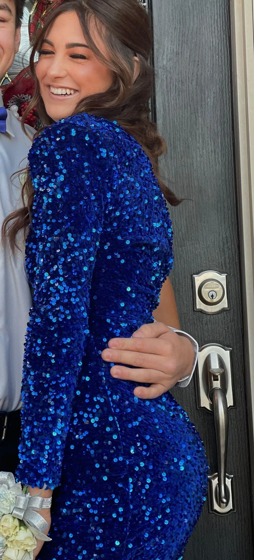 SheIn blue formal dress - Image 3