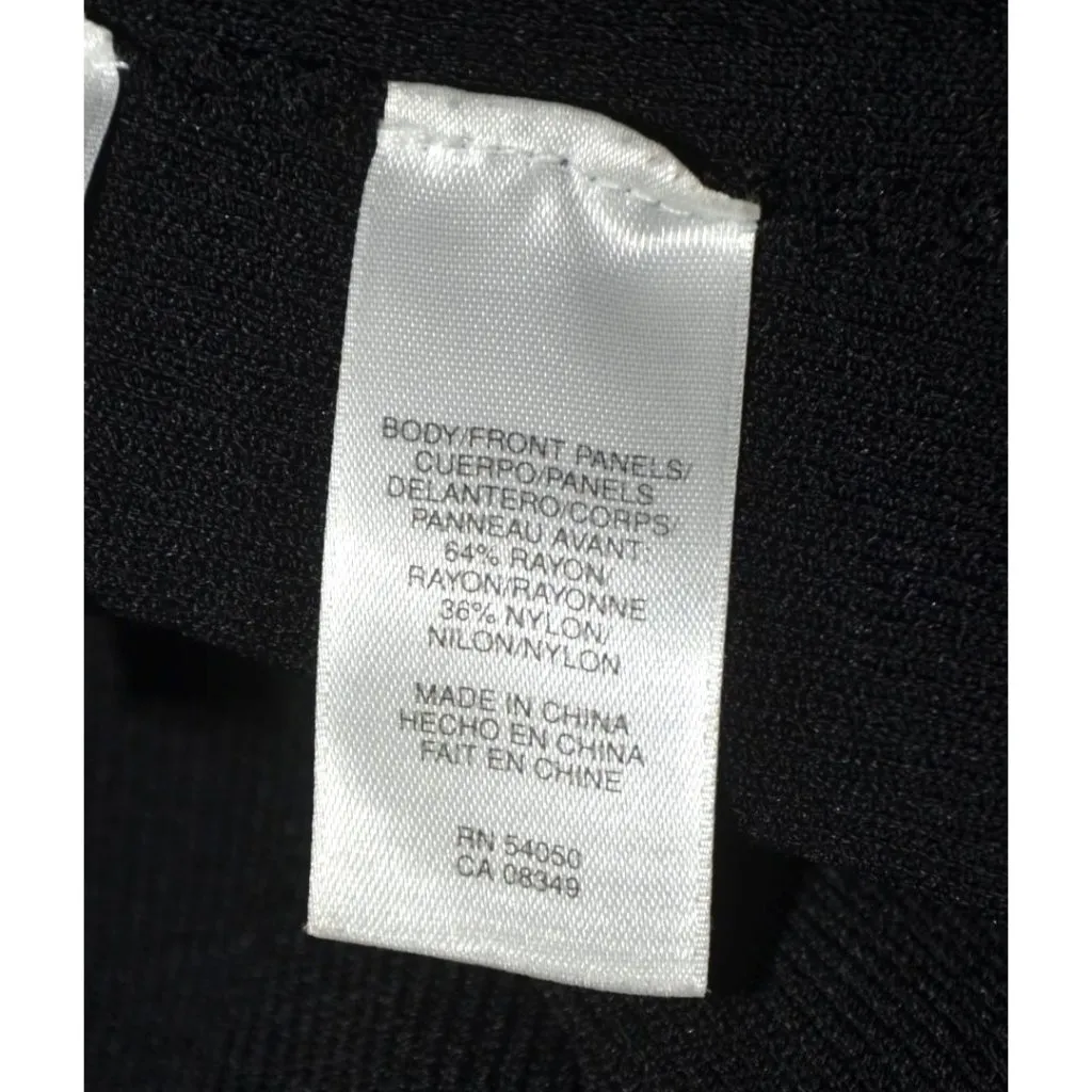 Jones New York Womens Plus 2X Black & White Snap Up Cardigan Sweater Career NICE - Image 8