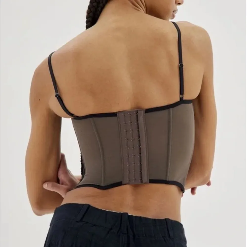 Out from Under Modern Love Corset Lace Small Washed Black - Image 4