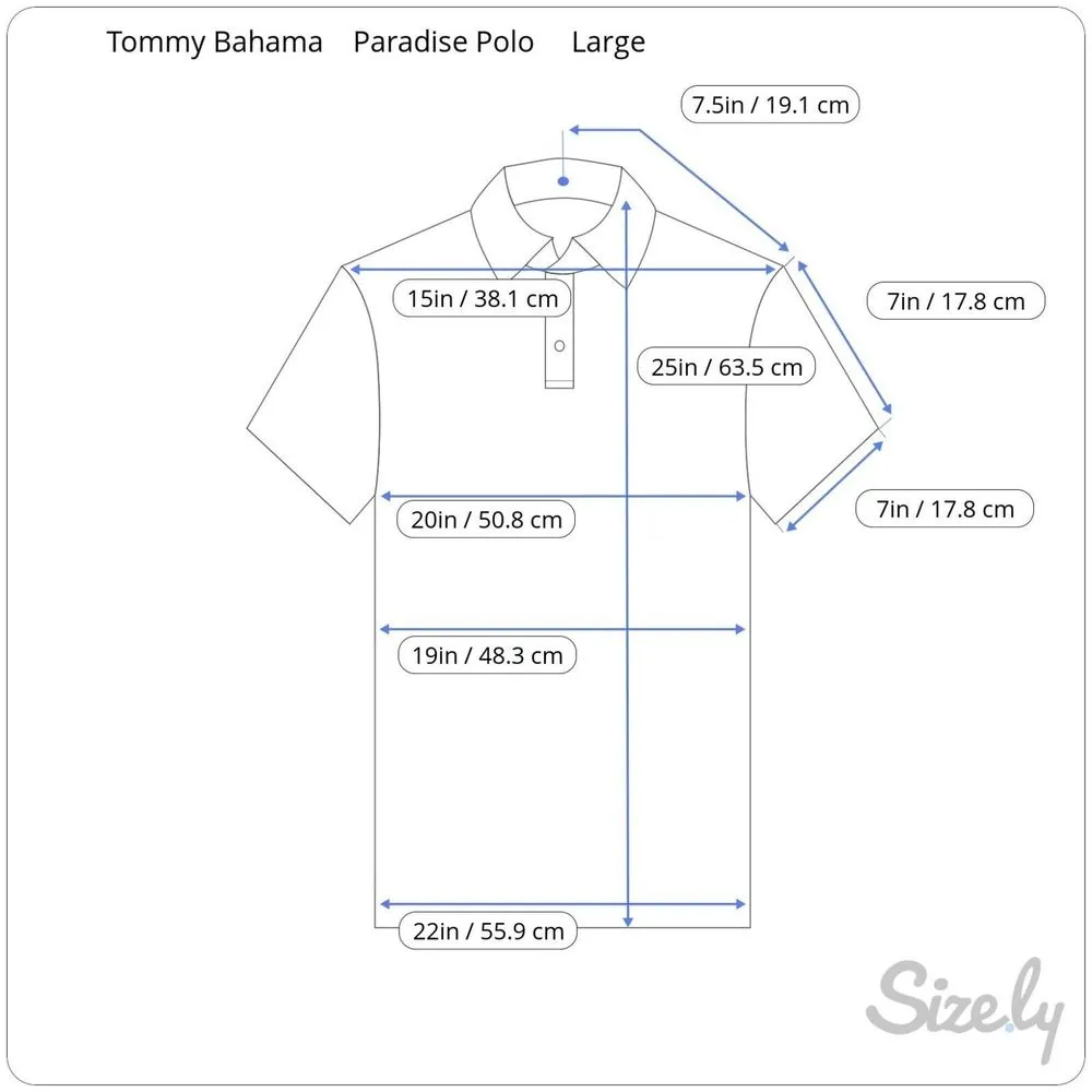 Tommy Bahama  Women's Paradise Polo Large - Image 2