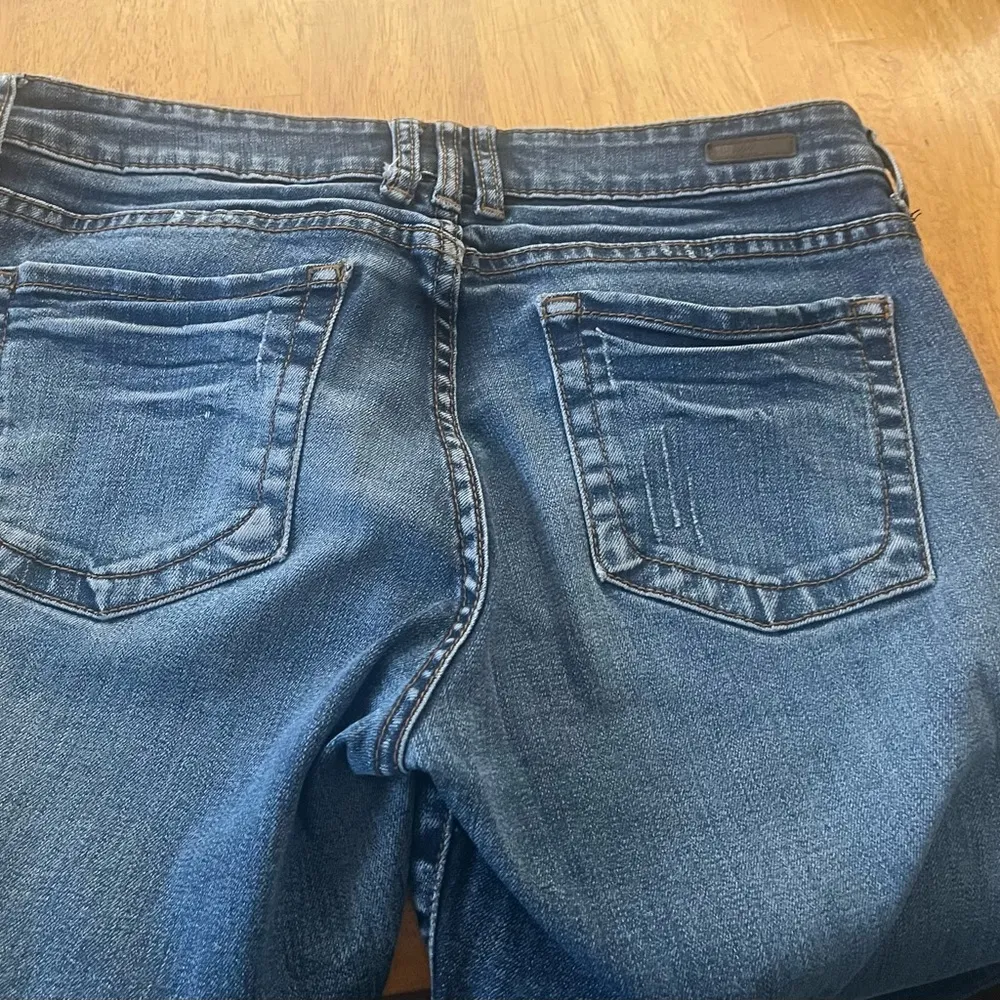 Kut from the Kloth Blue Straight Leg Jeans, size 6 - Image 3