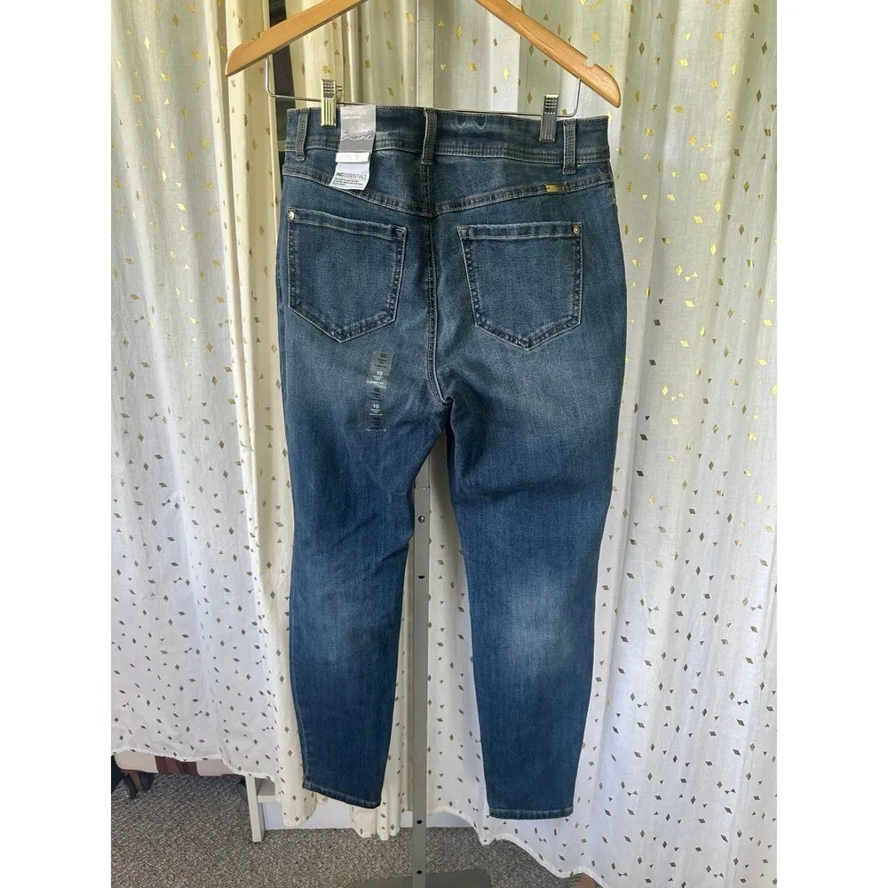 International Concepts INC NWT Curvy Tummy Control Fit Mid Rise Skinny Leg Jeans - Image 3