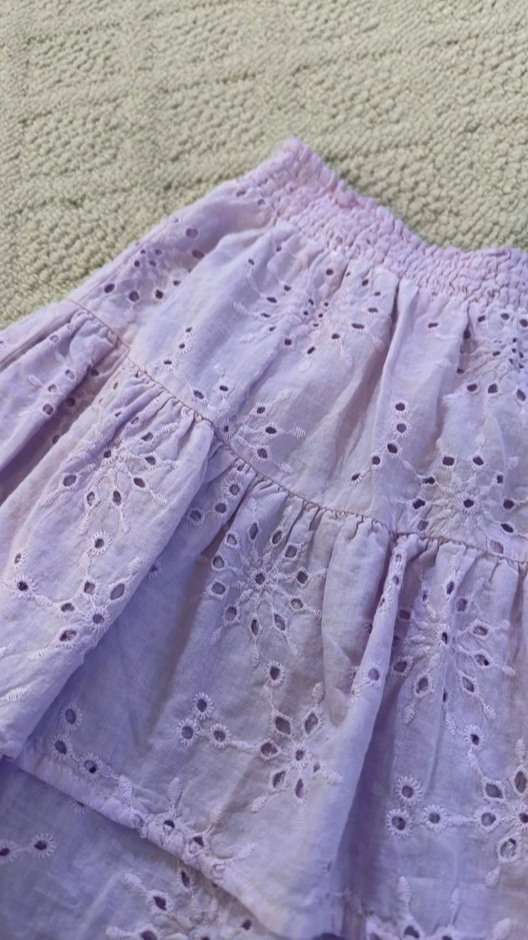 Purple Mini Skirt - Image 2