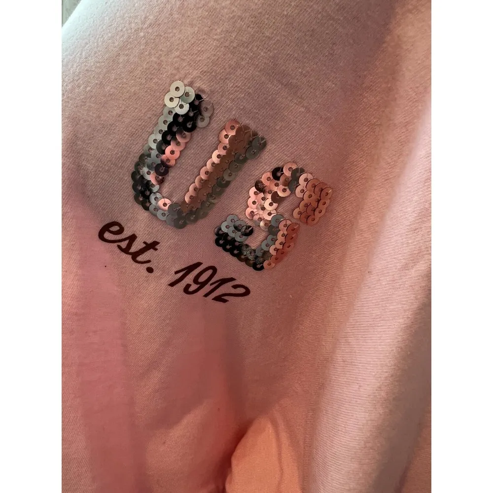 Disney Universal Studios XL Extra Large Spirit Jersey Pink Sequins NWT Shirt Top - Image 9