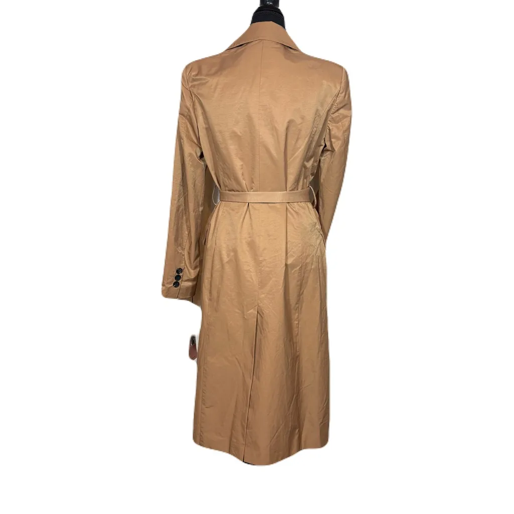 NWT Avec Les Filles Camel Double-Breasted Trench Coat With Belt Sz S (4-6) - Image 9