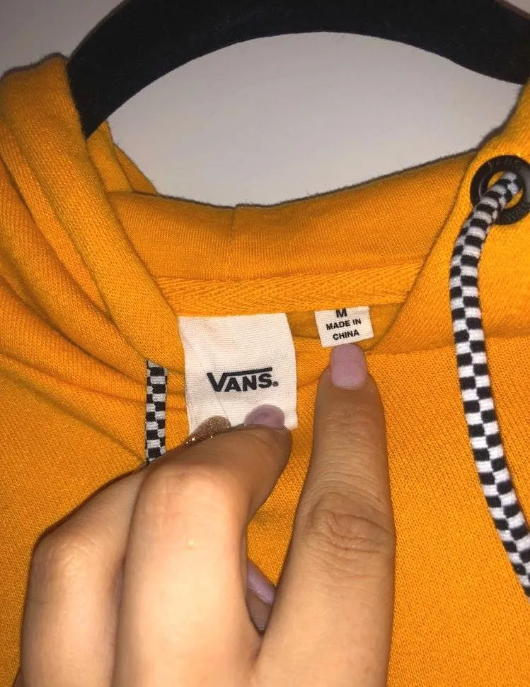 Vans Cropped Sweatshirt - Image 2