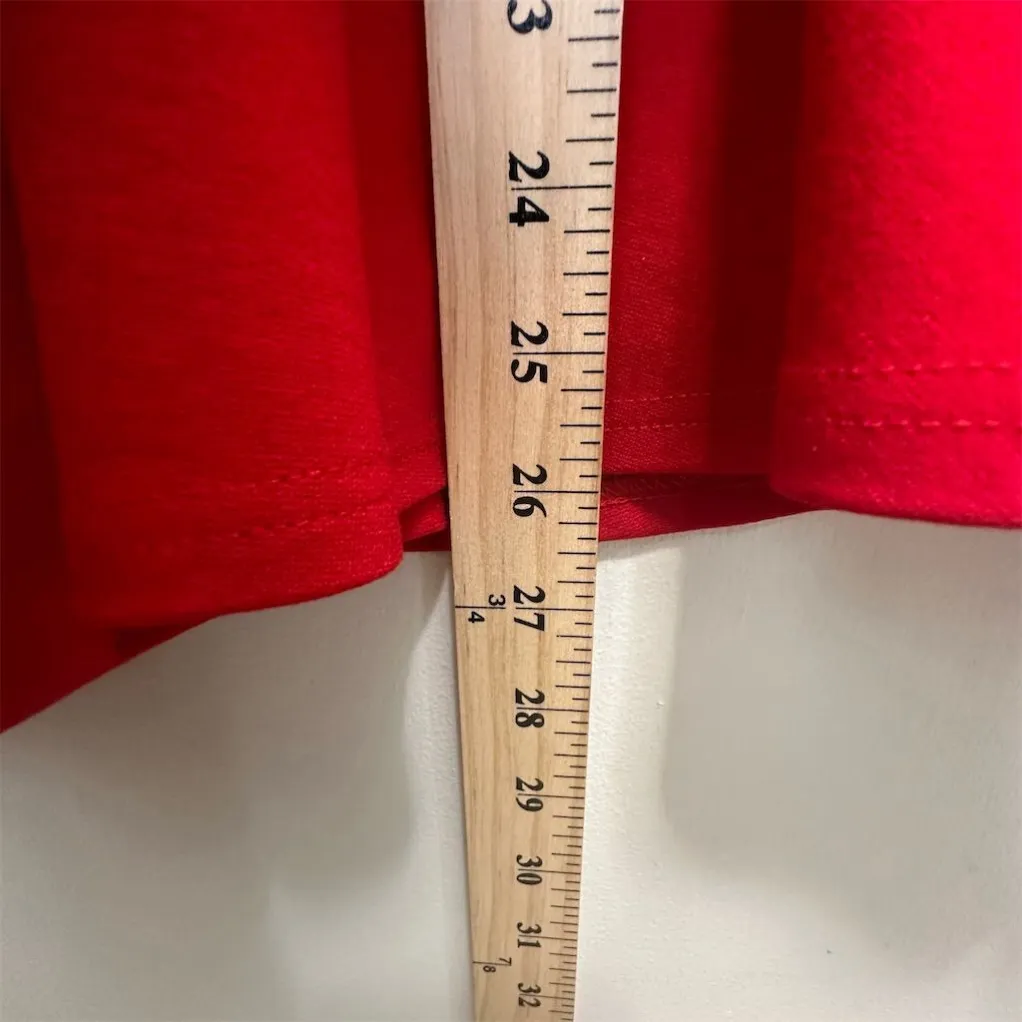 Lulus Women's Strapless Red Skater Dress Size S Short Party Cocktail‎ Formal - Image 7