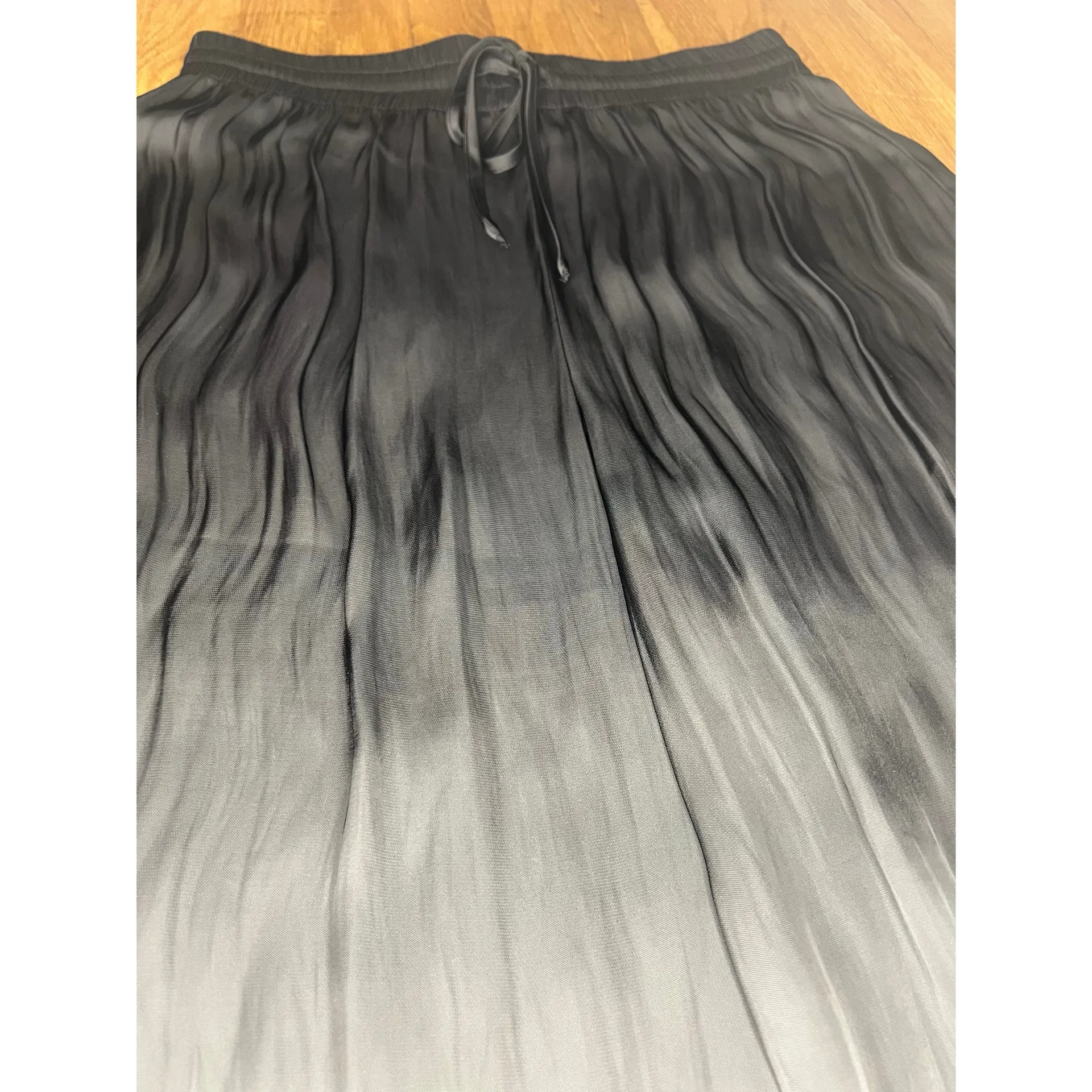 Black Wide Leg Pants - Image 2