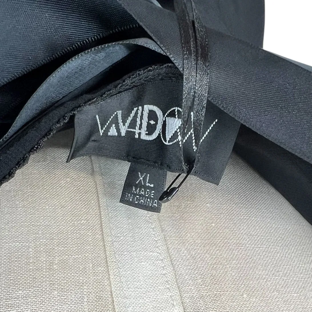 Dolls Kill Widow Darkest Desires Lace Mini Dress‎ Corset Lace-Up Black Size XL - Image 12