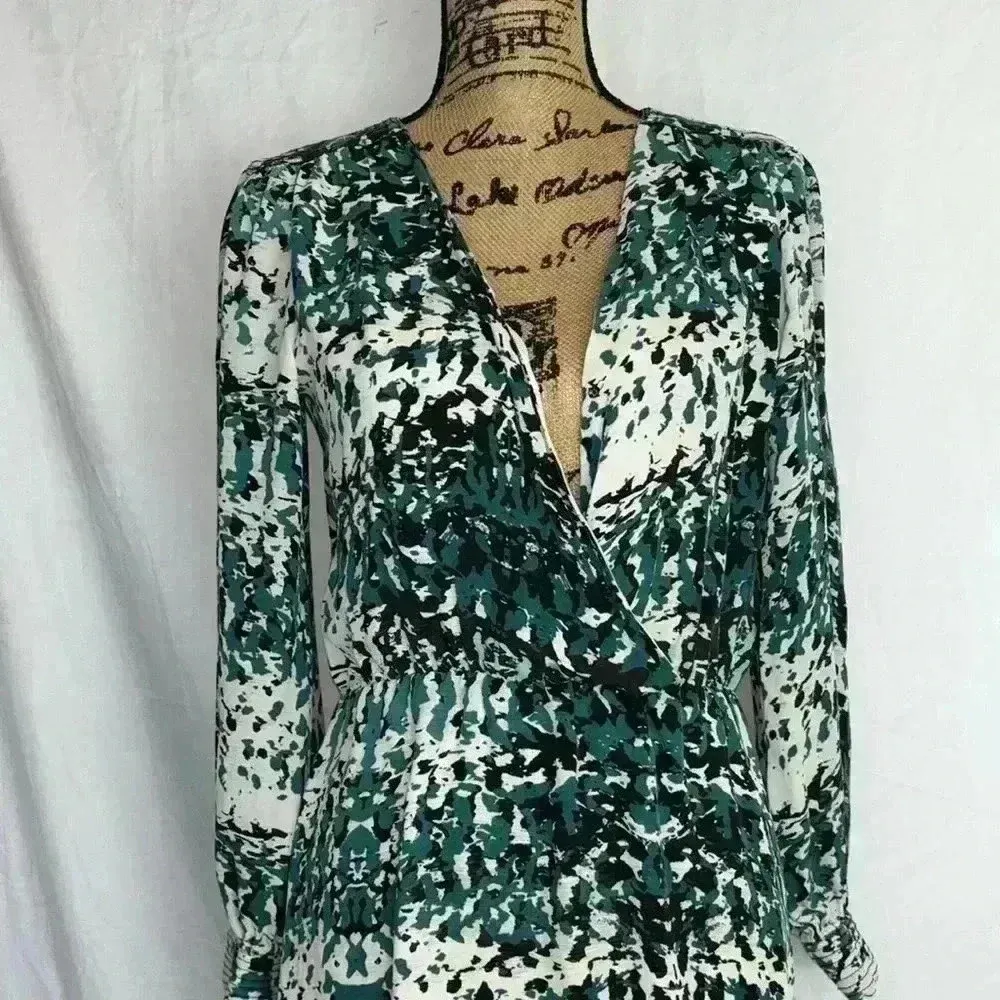 Parker Lila Long Sleeve Open Back Dress - Image 2