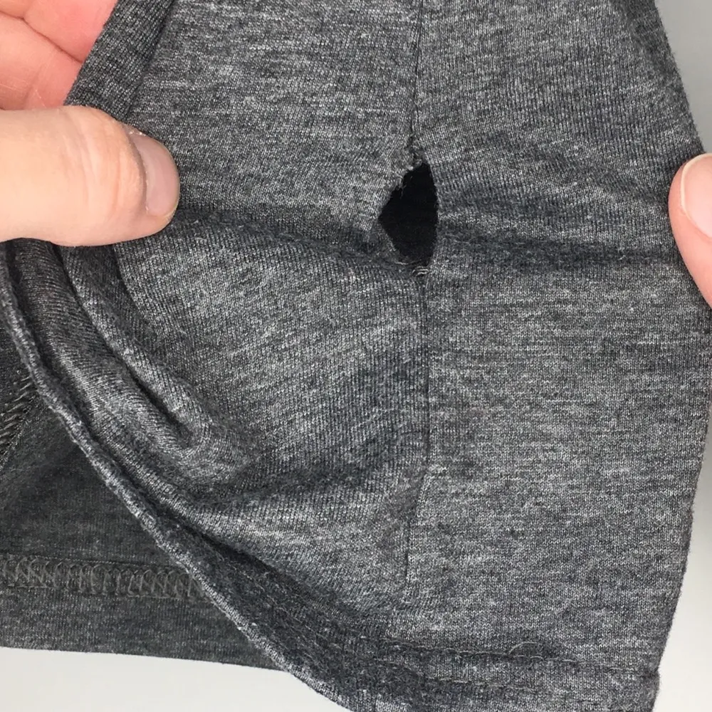 PUMA Gray Teal Graphic Short Sleeve Shirt Medium - Image 9