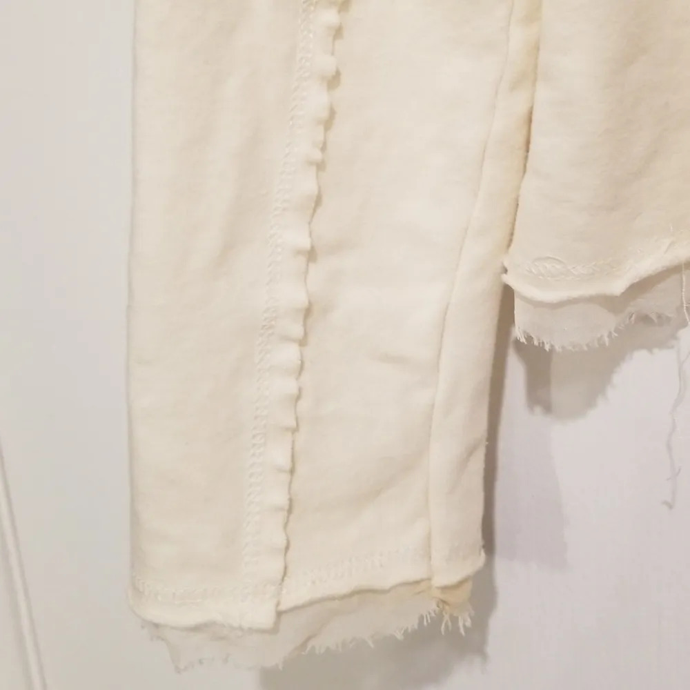 💕LUCY LOVE💕 Raw Edge Sweater Blazer Medium - Image 6