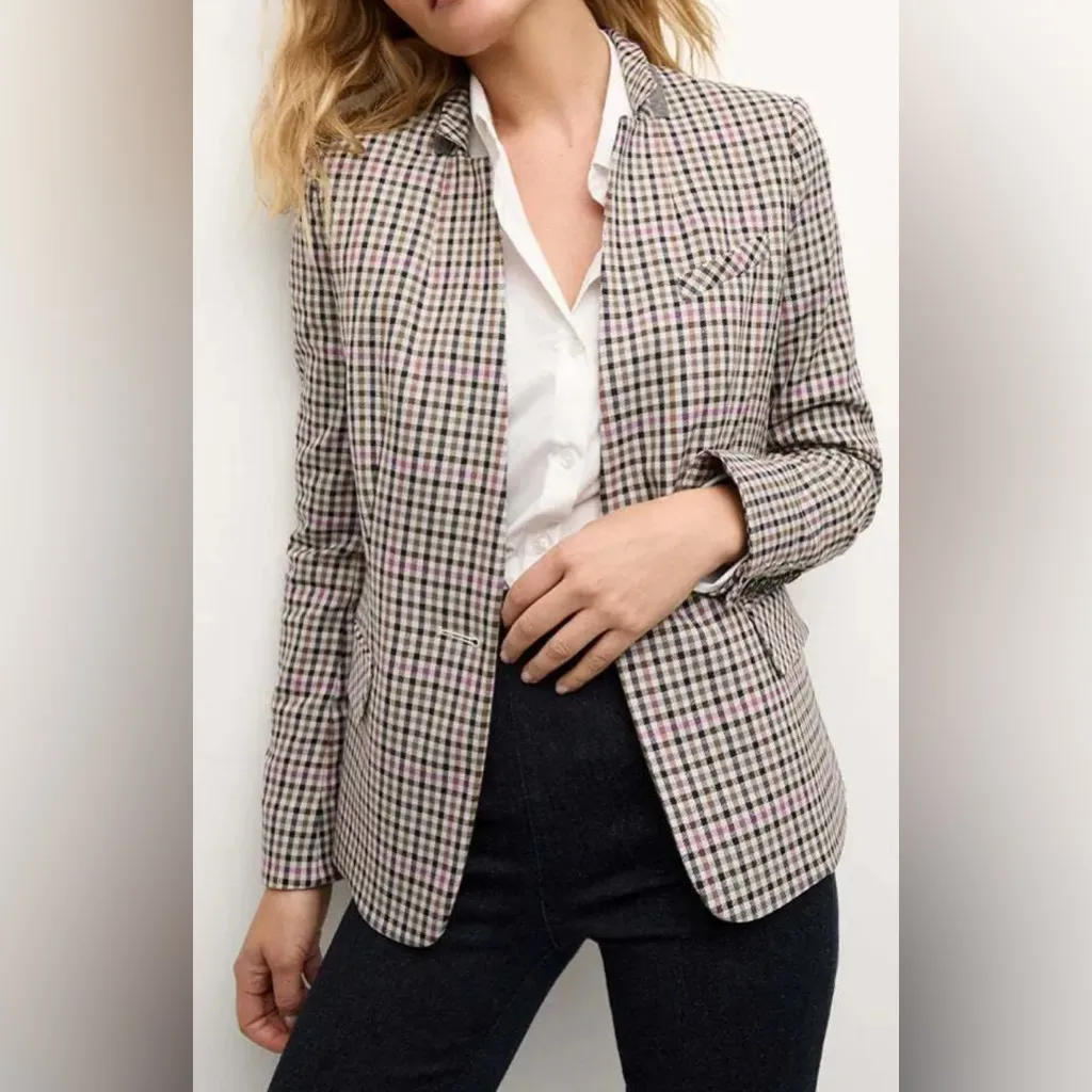 VERONICA BEARD  Katie Plaid Dickey Jacket 6 - Image 2