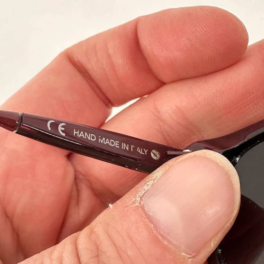 Retrosuperfuture‎ SUPER GIAGUARO FEMMENA burgundy Bordeaux Made in Italy Red - Image 6