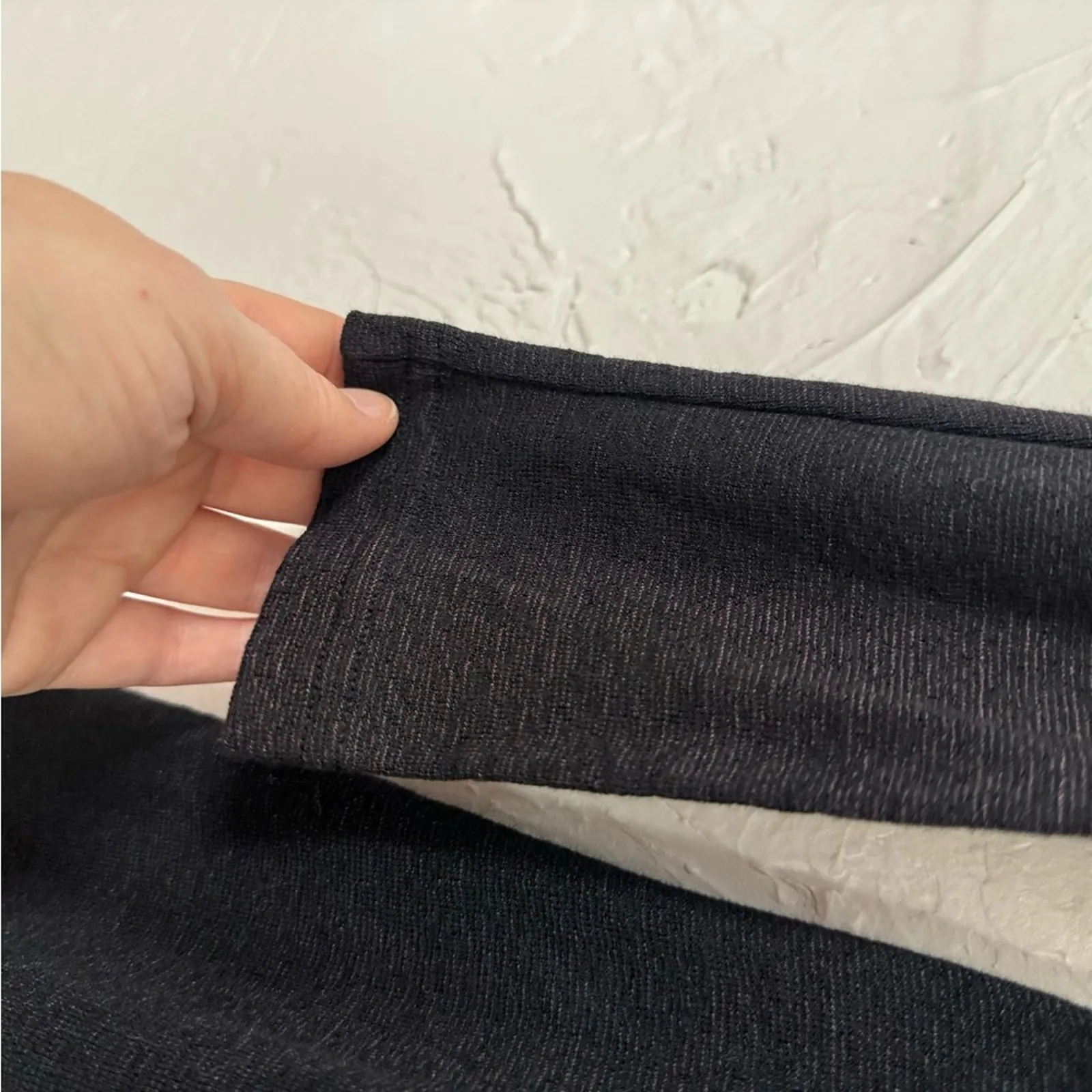 Michael Stars Black Long Sleeve Mini Dress Womens M Athletic Gorpcore Casual - Image 5