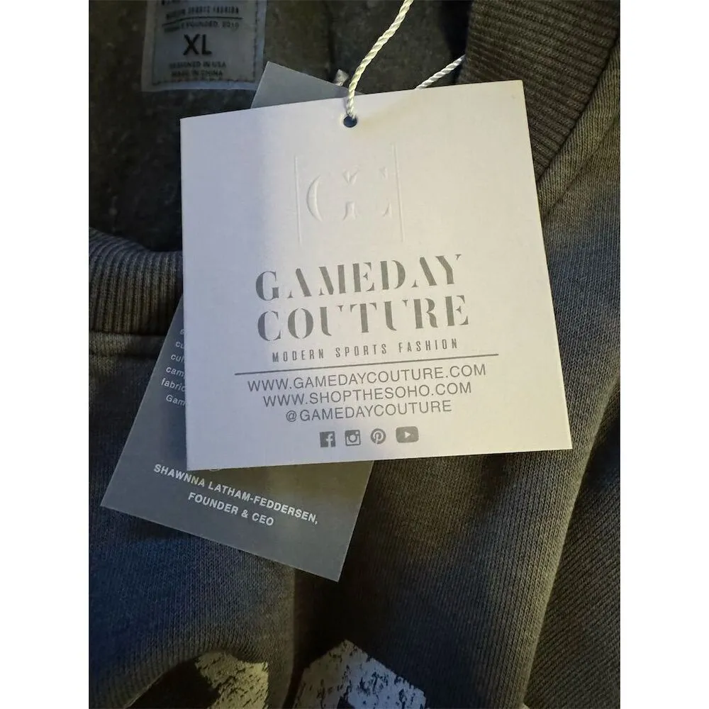 Detroit Lions Unisex XL Gray Crewneck Sweatshirt - Image 6