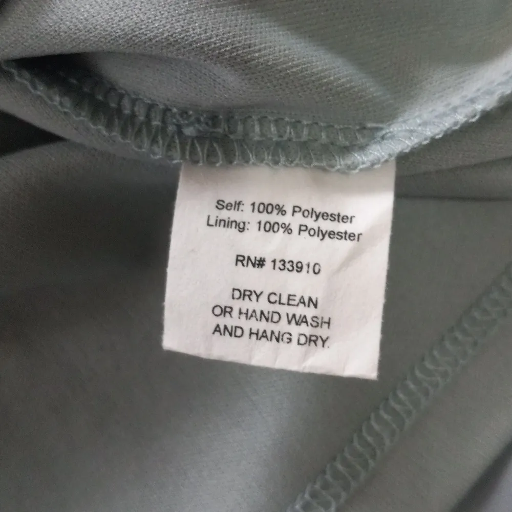 Anthropologie Show Me Your Mumu Heather Halter Dress in Silver Sage Crisp - Image 14